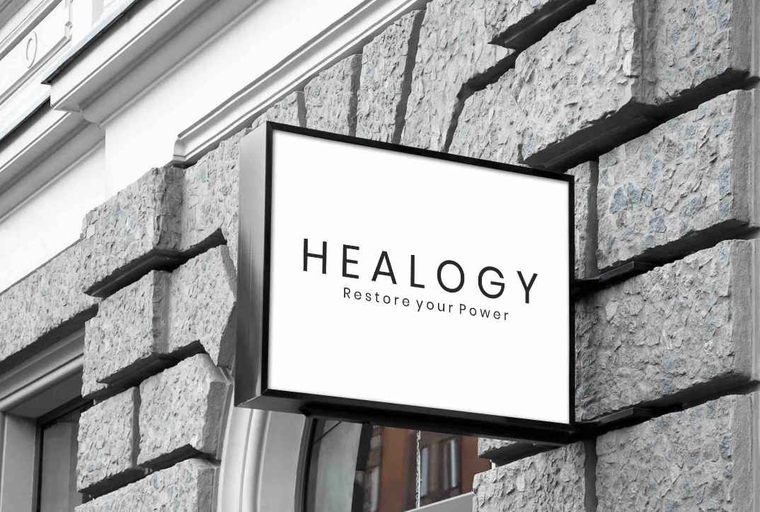 ヒーロジーの看板